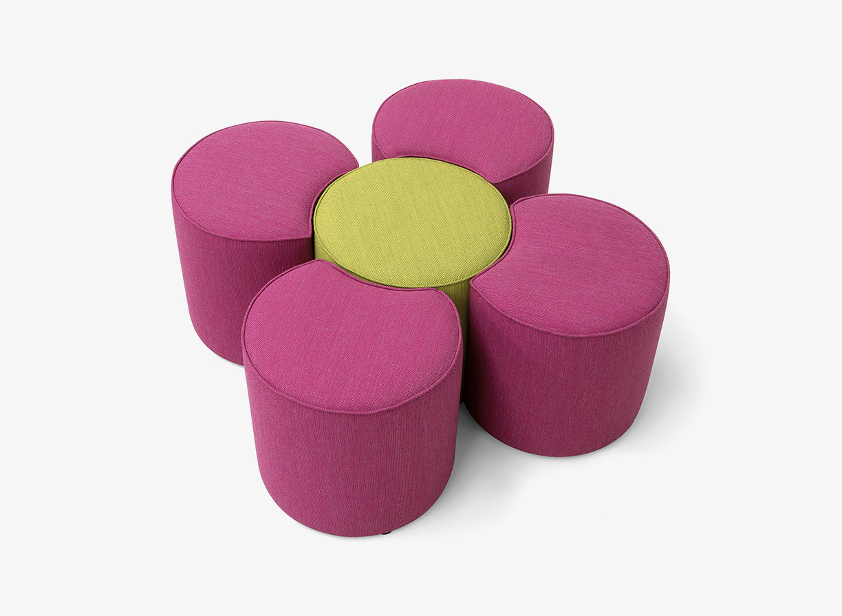 Bloom Pouf stool modular system