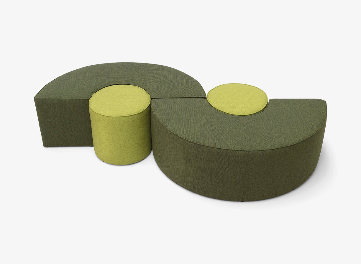 Bloom Pouf stool modular system