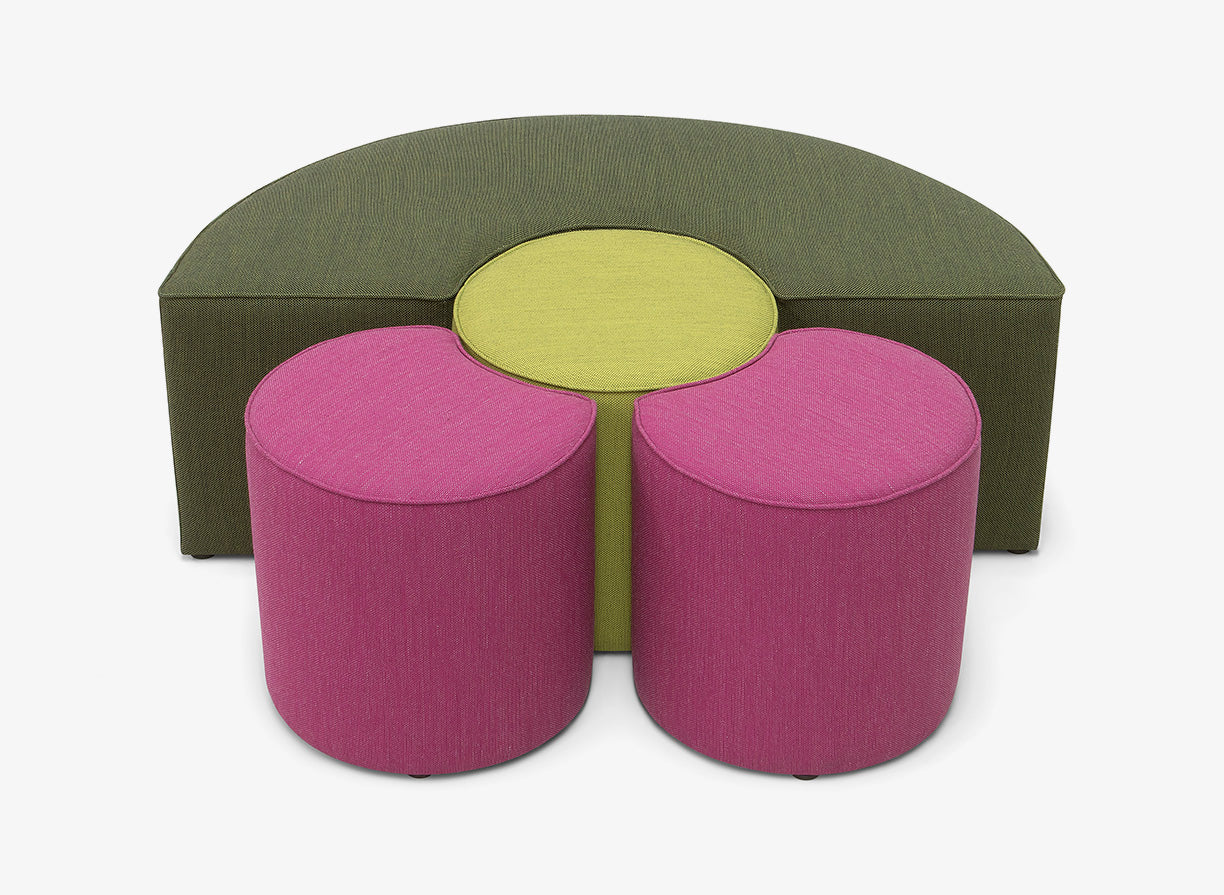 Bloom Pouf stool modular system