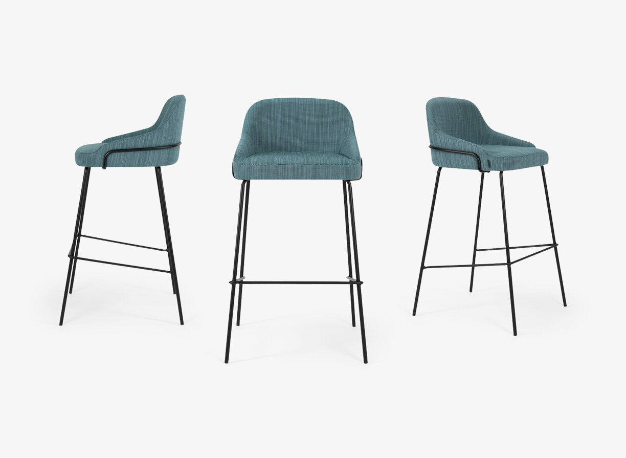 QUEEN 07 MID BACK STOOL