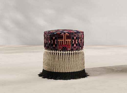 Tamarind Pouffe